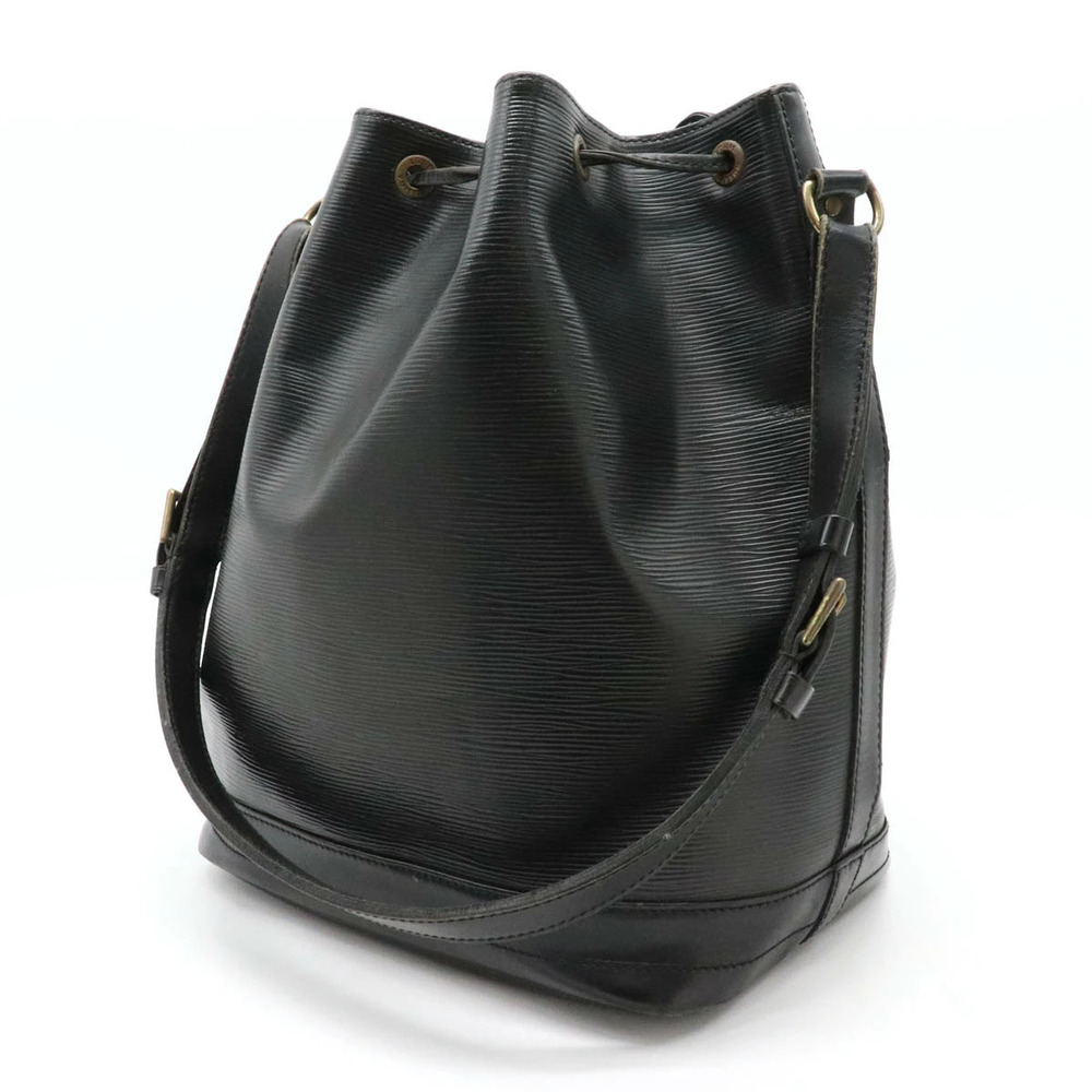 Louis Vuitton Black Shoulder Hobo Noe Bag Shoulder Noir Leather Epi Semi Black
